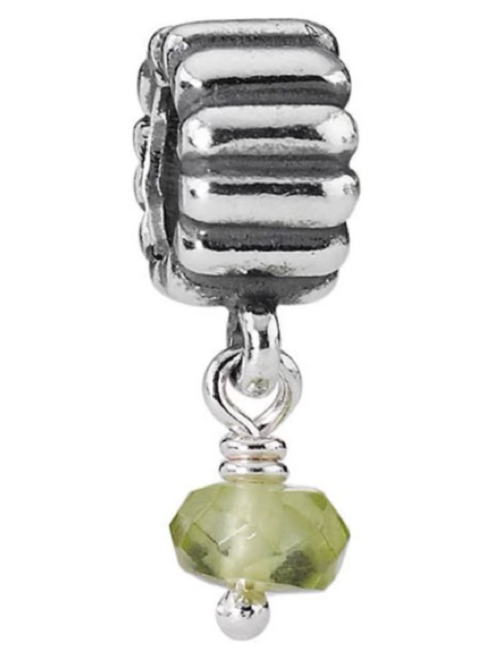 AUTHENTIC PANDORA S925 ALE Peridot August Birthstone Dangle Charm Pendant 790166